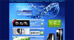 Desktop Screenshot of pristinewaterandcoffee.com